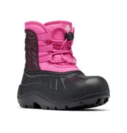Śniegowce damskie - Columbia Unisex dziecięce śniegowce Powderbug Snowlite Lace, Różowy lód Moonvista, 9 UK Child - miniaturka - grafika 1