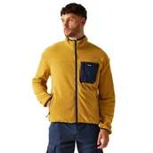 Bluzy męskie - Polar męski Regatta Frankie rozsuwany musztardowy bluza-XL - miniaturka - grafika 1