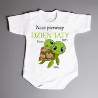 Body - Nasz pierwszy DZIEŃ TATY - żółw - bodziak - miniaturka - grafika 1