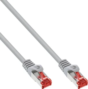 InLine InLine® Patch Cable S/FTP PiMF Cat.6 250MHz PVC copper grey, 1.2m - Patchcordy - miniaturka - grafika 1