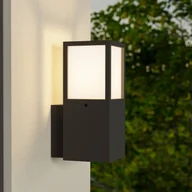 Lampy ogrodowe - Deko-Light Kinkiet zewnętrzny Facado 2 Square, możliwość ściemniania, czarny, aluminium, nowoczesny - miniaturka - grafika 1