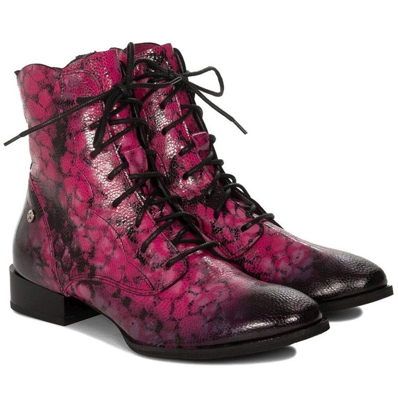 Trzewiki damskie Maciejka 06391-23/00-1 BORDO R.40