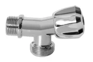 Zawory i kraniki - Novaservis Zawory narożne - Zawór myjący niekulisty 1/2" x 3/4", chrom CF3017 - miniaturka - grafika 1