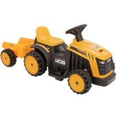Pojazdy elektryczne dla dzieci - Traktor dla dziecka EVO Trailer z Przyczepką Żółto-czarny - miniaturka - grafika 1