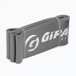 Guma do ćwiczeń Gipara Fitness Power Band grafitowa - Gumy, taśmy, ekspandery - miniaturka - grafika 1