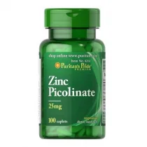 Puritans Pride Pikolinian Cynku 25mg Zinc Picolinate 100 Tabletek - Suplementy naturalne - miniaturka - grafika 3