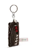 Plecaki - Breloczek Mini Poduszka Pluszowa "Rock on!" 8cm z Dzwoneczkiem - kolorowy - Lojalny towarzysz dla wszystkich grup wiekowych z karabińczykiem, idealny do plecaka, torby, smyczy lub kluczy 62119 - miniaturka - grafika 1