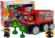 Zabawki zdalnie sterowane - LEANToys Auto Wóz Strażacki Zdalnie Sterowany R/C 7212 - miniaturka - grafika 1