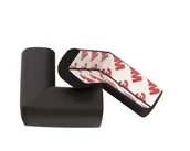 Zabezpieczenia dla dzieci - Zabezpieczenie, Osłona Narożników, Krawędzi - Czarne 4 szt. - miniaturka - grafika 1