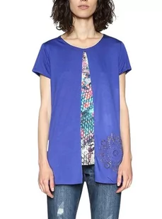 Bluzka damska Desigual Calandra z dżetami-S - Bluzki damskie - miniaturka - grafika 1