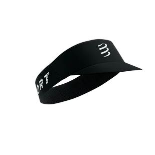 COMPRESSPORT Daszek biegowy PRO RACING VISOR black - Czapki i chusty sportowe damskie - miniaturka - grafika 1