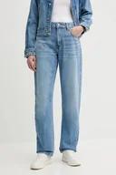 Spodnie damskie - BOSS jeansy damskie high waist 50538602 - miniaturka - grafika 1