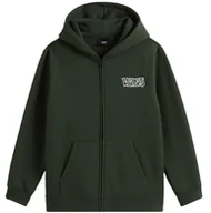 Bluzy dla dziewczynek - Bluza dziecięca(8-14lat) VANS Classified Full Zip Dried Kelp VN000PX0EMU1 S - miniaturka - grafika 1