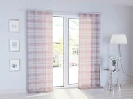 Zasłony - Zasłona 140 x 250 Dekoracyjna Przelotki Base Krem - miniaturka - grafika 1