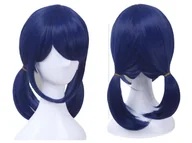 Dodatki do strojów karnawałowych - Granatowa PERUKA biedronka do przebrania - miniaturka - grafika 1