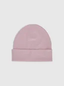 Czapki dla dzieci - 4F Czapka beanie dziecięca - różowa Uniwersalny - miniaturka - grafika 1