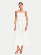 Sukienki - Rinascimento Sukienka koktajlowa CFC0124473003 Biały Regular Fit - miniaturka - grafika 1