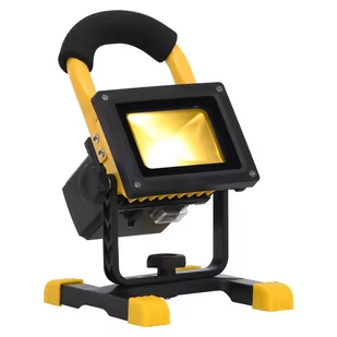 vidaXL Reflektor LED akumulator i uchwyt 10 W ciepłe białe światło 149663 - Lampy pozostałe - miniaturka - grafika 1