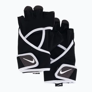 Rękawiczki treningowe damskie Nike Gym Premium black/white - Rękawiczki sportowe damskie - miniaturka - grafika 1