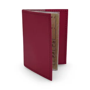 Etui na Dowód Rejestracyjny - Skóra Naturalna - Etui na dokumenty i karty - miniaturka - grafika 1