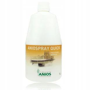 Medilab ANIOSPRAY QUICK, Preparat do dezynfekcji przez spryskiwanie 1000 ml + pompka - Dezynfekcja - miniaturka - grafika 1