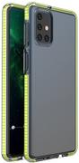 Etui i futerały do telefonów - Samsung Spring Case pokrowiec żelowe etui z kolorową ramką do Galaxy M51 żółty - miniaturka - grafika 1