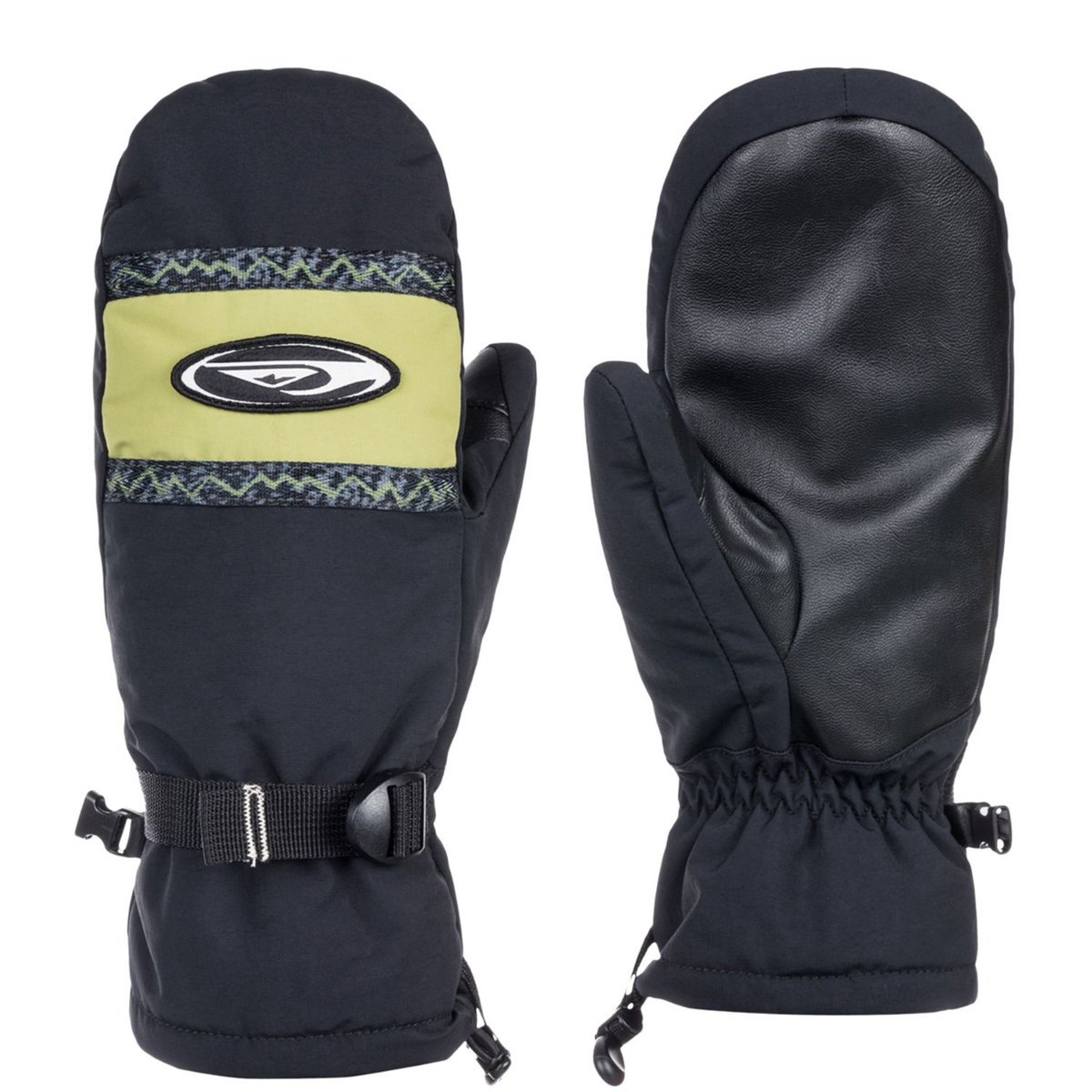 Rękawice męskie Quiksilver Broad Peak snowboardowe narciarskie czarne-M