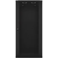 Szafy rack - Lanberg Szafa 19" 27U, 600x450, czarna, FLAT PACK WF01-6427-10B - miniaturka - grafika 1