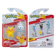 Figurki dla dzieci - Pokemon Figurki Świąteczne (Pikachu + Vanillite) - miniaturka - grafika 1