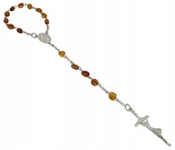Różańce - Bursztynowa 10 różańca, różaniec - miniaturka - grafika 1