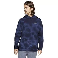 Bluzy męskie - Hurley Męska bluza z kapturem M Lightning Wash PO, niebieska, S CJ5685-451-S - miniaturka - grafika 1