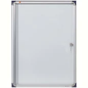 Tablice i flipcharty - Magnetyczna gablota ogłoszeniowa z szybą - miniaturka - grafika 1