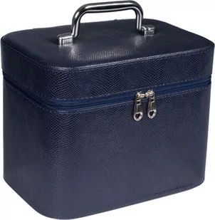 Top Choice Kuferek damski SNAKE Navy rozmiar "XL" 98949) 1szt - Kosmetyczki, organizery i kuferki - miniaturka - grafika 1