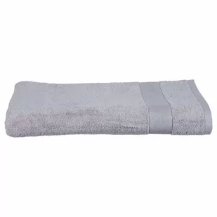 Atmosphera Ręcznik kąpielowy z bawełny organicznej szary kolor pasuje do każdej łazienki 150 x 100 cm B015EZS5MK - Ręczniki - miniaturka - grafika 1