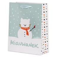 Opakowania i torebki na prezenty - Torba Prezentowa, Kotter Xmas, Miauwanek, Rozmiar S - miniaturka - grafika 1