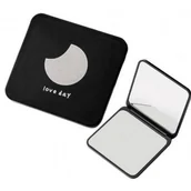 Lusterka do makijażu - eCarla, Lusterko kosmetyczne otwierane do torebki Black Moon L16S - miniaturka - grafika 1