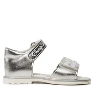 Buty dla dziewczynek - Sandały Primigi 3912011 M Srebrny - miniaturka - grafika 1