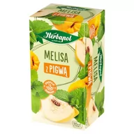 Herbata - Herbapol Herbapol Zielnik Polski Herbatka ziołowo-owocowa melisa z pigwą 35 g (20 x 1,75 g) - miniaturka - grafika 1