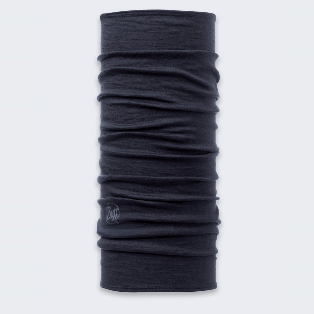 Komin wielofunkcyjny z wełny merynosów Buff Safety Merino Wool Navy