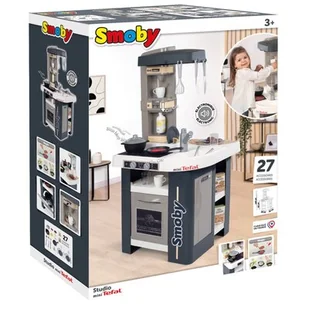 Smoby Kuchnia Mini tefal Studio elektroniczna - Zabawki AGD - miniaturka - grafika 1