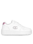 Buty dla dziewczynek - Champion Sneakersy RD18 PLAT GLITTER G GS S32872-WW010 Biały - miniaturka - grafika 1