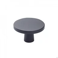 Klamki - Gałka meblowa Plato Metalowa Czarna - miniaturka - grafika 1