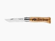 Noże - Opinel Nóż Animalia Oak Buffalo 08 - miniaturka - grafika 1