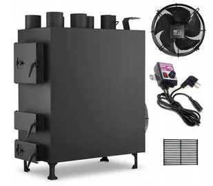 Piec nadmuchowy z nadmuchem 44,50-50kW wentylator + sterownik 99680144 - Piece i kotły grzewcze - miniaturka - grafika 1