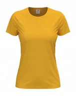 Koszulki i topy damskie - Koszulka damska T-shirt damski ST2600 Sunflower Yellow DUŻY ROZMIAR 3XL - miniaturka - grafika 1