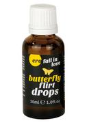 Kosmetyki erotyczne - HOT HOT Ero Butterfly Flirt Drops 30 Ml - Krople na libido - miniaturka - grafika 1