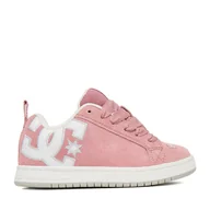 Buty dla dziewczynek - Sneakersy DC CEO-V5-10116K Różowy - miniaturka - grafika 1