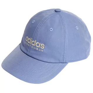 Czapki damskie - Czapka z daszkiem adidas LOW DAD CAP (kolor Niebieski) - grafika 1