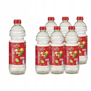 Jamar Ocet spirytusowy fermentacyjny 10% kwasowości 500 ml x 6 sztuk - Zdrowa żywność - miniaturka - grafika 1