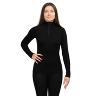 Koszulki i topy damskie - Koszulka Smartwool Classic Thermal Merino Base Layer 1/4 Zip Women - miniaturka - grafika 1
